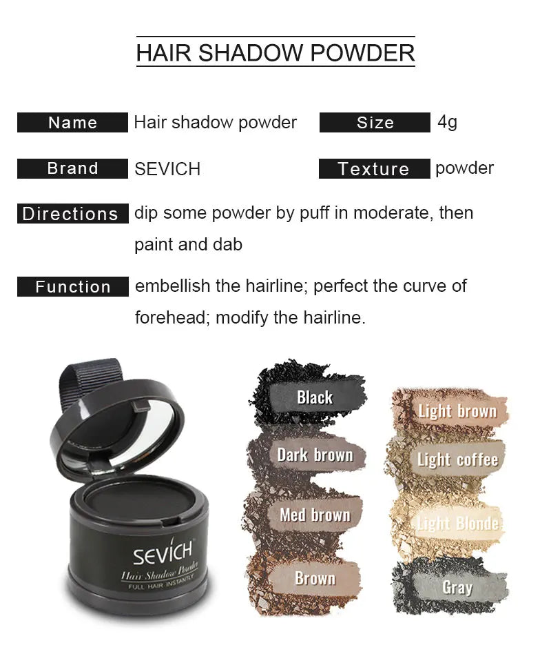 Sevich Hair Line Powder 4g