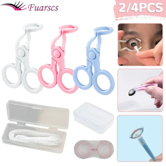 Women Eye Care Contact Lenses Inserter