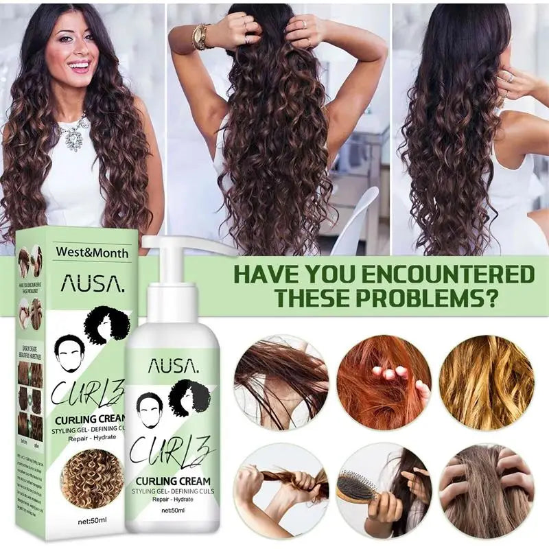 Ausa Hair Curling Cream