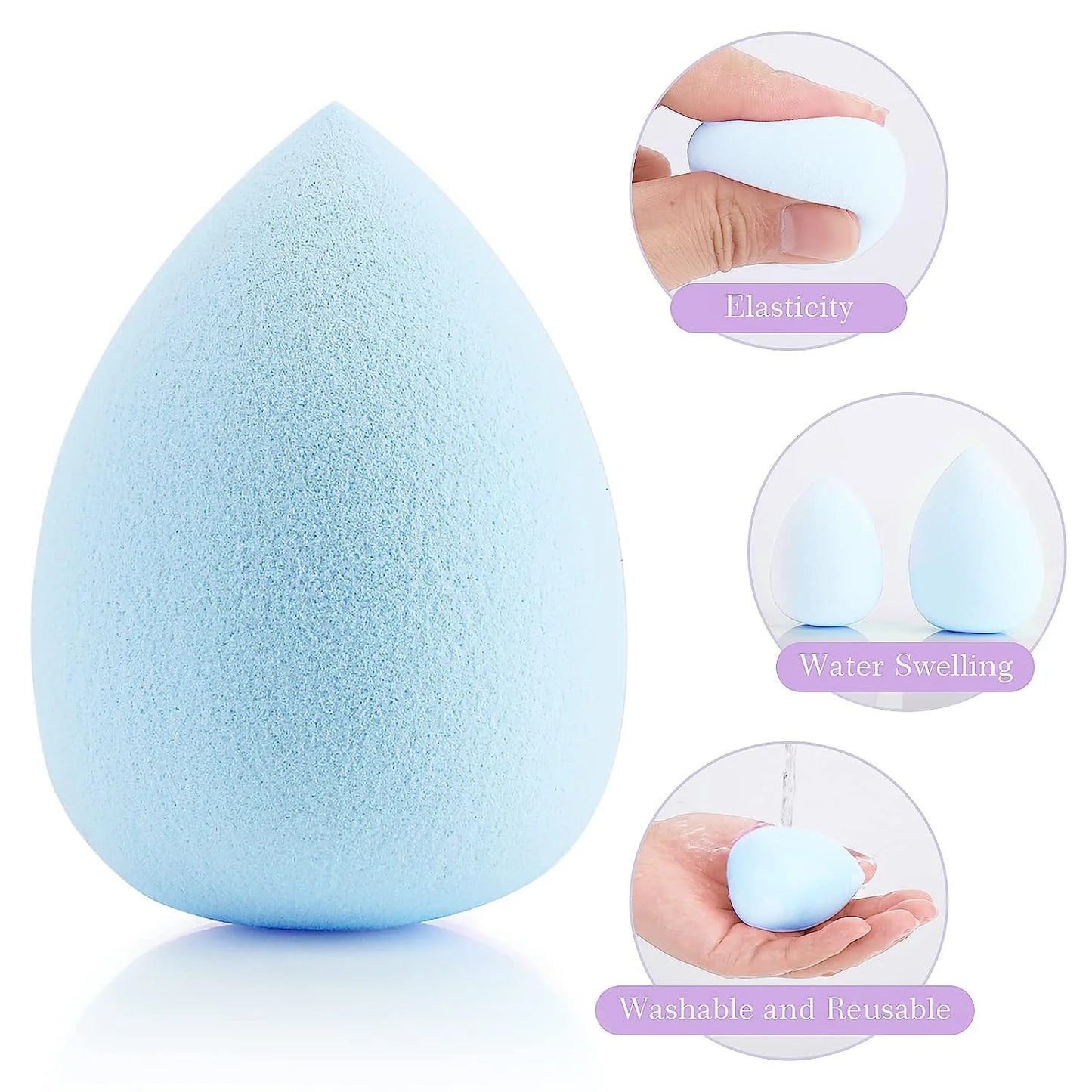 3/4/10  PCS  Makeup Sponge Blenders