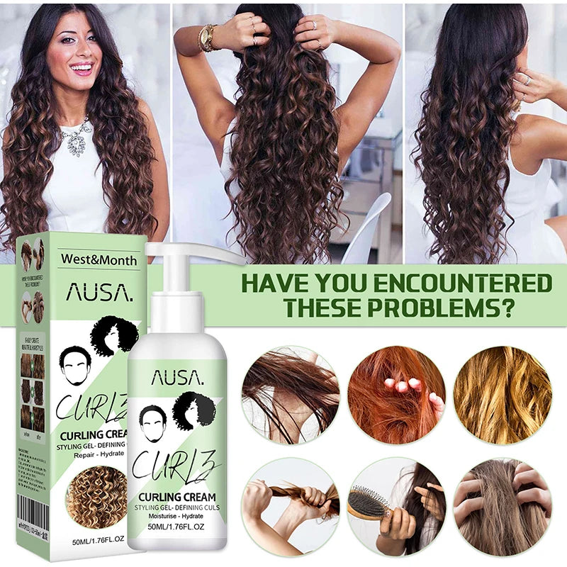 Ausa Hair Curling Cream