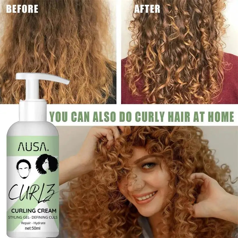 Ausa Hair Curling Cream