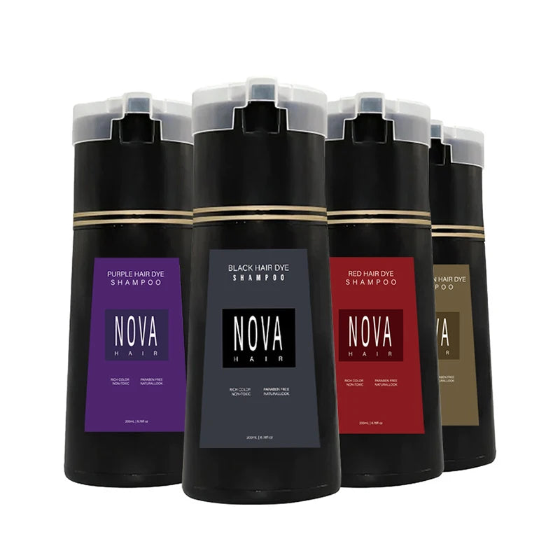 Nova Hair Instant Dye Shampoo