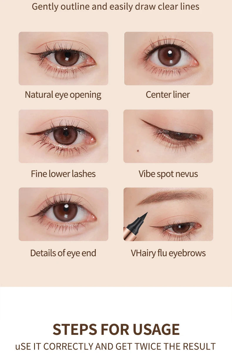 O'CHEAL Eyeliner Stamp Black Liquid Eyeliner