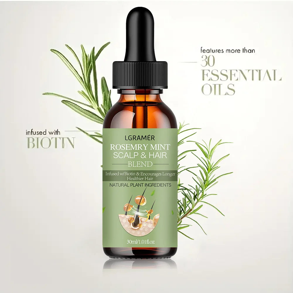 Hair Growth Essential Oil Rosemary Mint