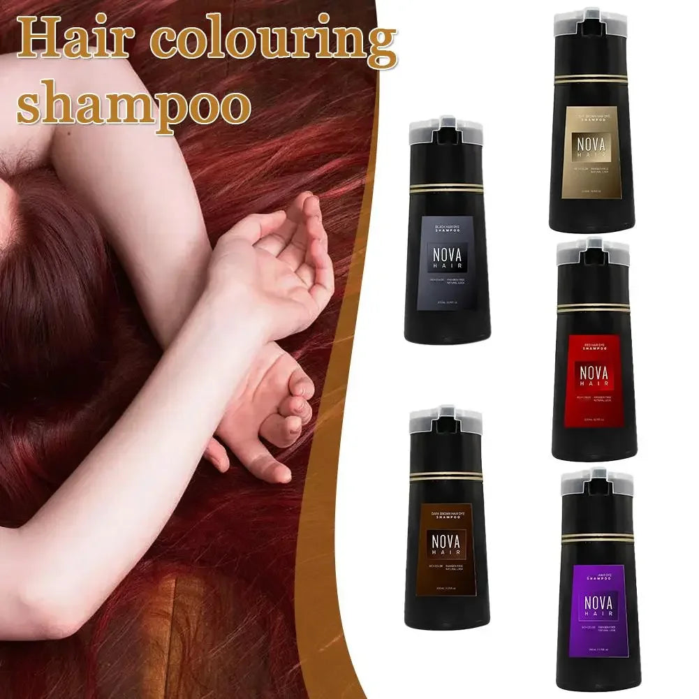 Nova Hair Instant Dye Shampoo